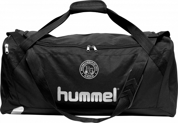 Hummel - B73 Sports Bag Large - Zwart & wit