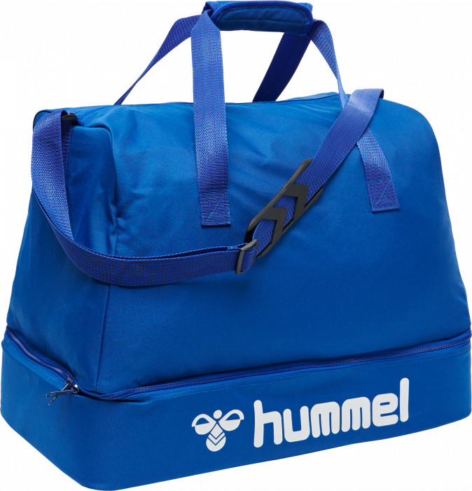 Hummel - Core Football Bag Large - True Blue & blanco