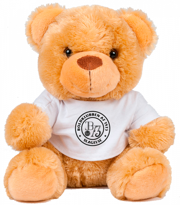 Sportyfied - B73 Mascot Teddy In Tshirt - Lysebrun