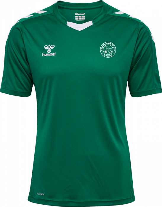 Hummel - Heppebluse Børn - Evergreen & hvid