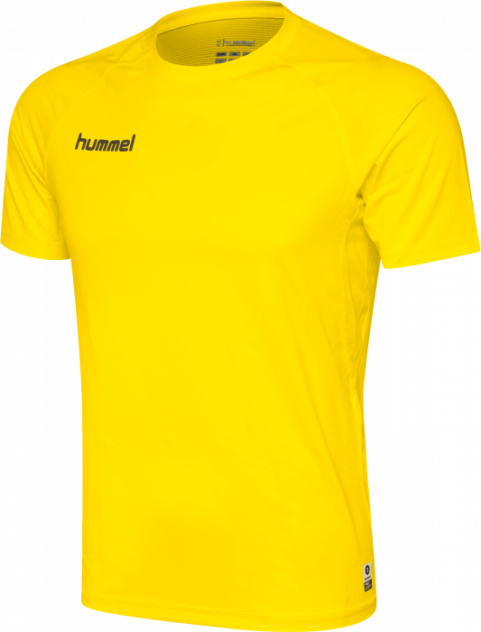 Hummel - First Performance Jersey S/s - Blazing Yellow
