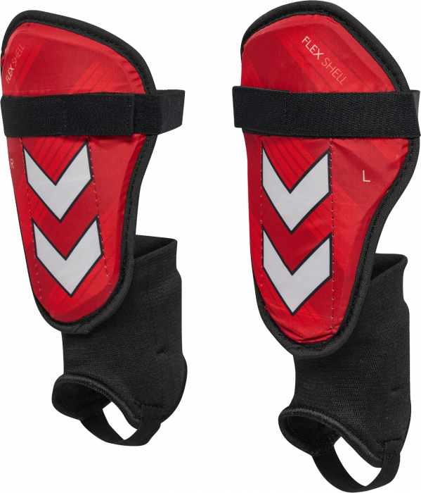 Hummel - Shin Guards Flex Shell - Vermelho