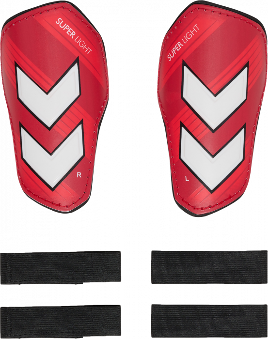 Hummel - Shin Guards Super Light - Rot