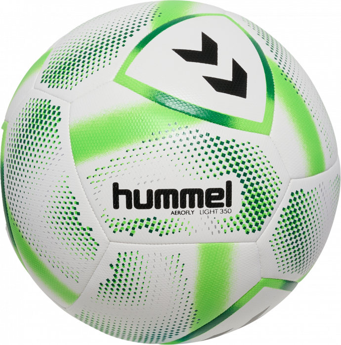 Hummel - Aerofly Light 350 Football - Size. 5 - Biały & zielony