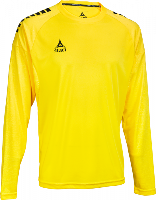 Select - Spain V25 Player Shirt L/s - Yellow & black