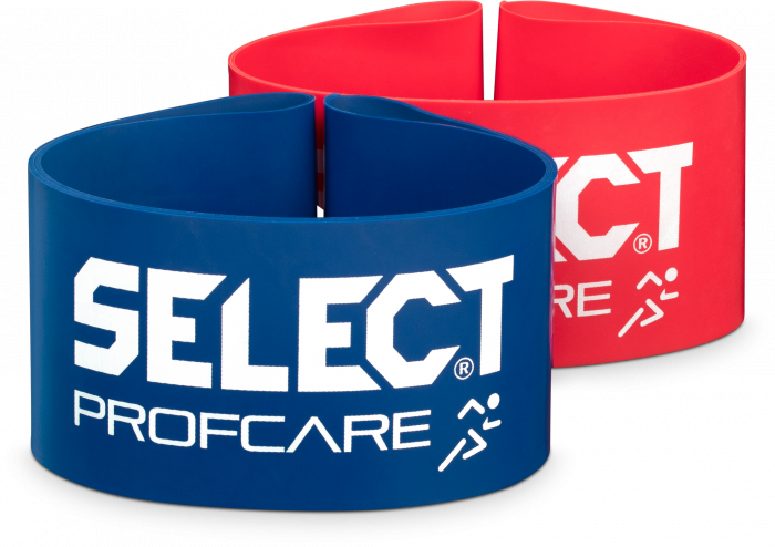 Select - Training Elastic Band - Bleu & rouge